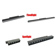 In stock NEW 6W 12W 18W 24W 30W 45W Flood Spot Magnetic Track Light 48V RA90 LED Embedded Grille Liv