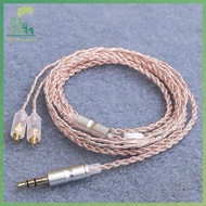 Uloverun HiFi MMCX Headphone Upgrade Cable 3.5mm 1.2m Silver Plated Cable for IE200 / IE300 / IE600 