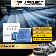 Mercedes Benz GLC X253 (2016-2022) Cabin Aircon Filter Auto Air Conditioning Fresh Air Filter Replac