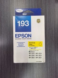 EPSON 愛普生 T193 墨盒黃色 C13T193483