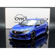 [MASH] Ready Stock Special Offer OTTO 1/18 Honda Civic FK8 Mugen Blue OT987