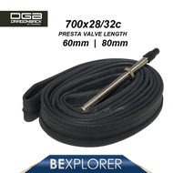 Dragonback Tube 700x28/32c 60mm/80mm Presta Valve Road / Gravel