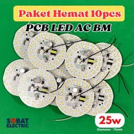 Paket Hemat 25 Watt PCB AC Mata LED - PCB Mata Lampu LED AC Tanpa Driver 25w