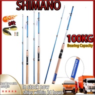 shimano rod Carbon Lure Fishing Rod Baitcasting Rod Joran Pancing ultralight Power Rod Casting Rod Spinning Sea