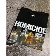 Homicide - nisan line Homicide band t-shirt Homicide T-shirt Hip-hop metal/ hip-hop band t-shirt