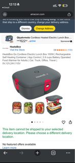 全新自動加熱食物盒 HeatsBox Go Cordless Electric Lunch Box