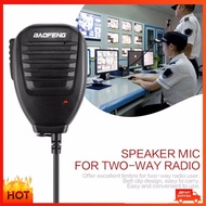 Microphone PTT Speaker Mic Professional Easy To Use Noise-cancelling Speaker Mic Handheld Speaker Mi