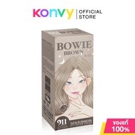 911 Hair Color Cream 200ml # ไนล์ วัน วัน สีย้อมผมสูตรไม่มีแอมโมเนีย สีน้ำตาลหม่น #Bowie Brown