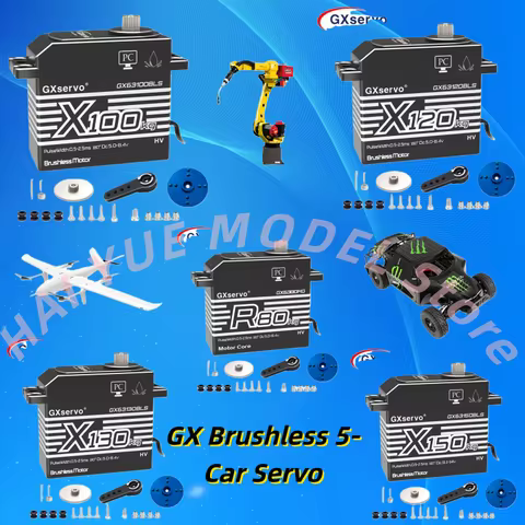 GX SERVO large brushless all metal digital high-voltage high torque X100KG X120KG X130KG X150KG R80 