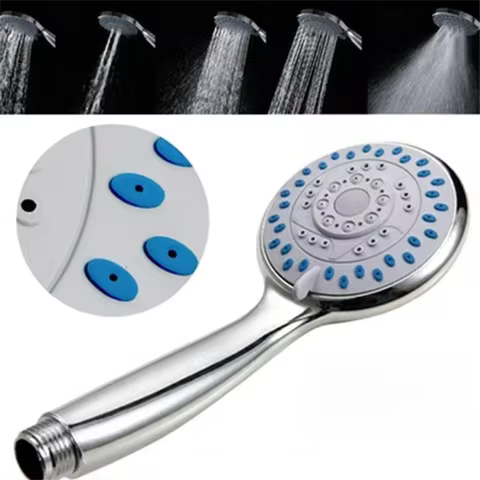 Handheld 3 Mode Multi-Function Sprayer Bathroom Accessories Water Saving Shower Head Shower Bath Hea