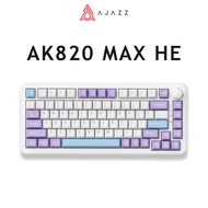 AJAZZ AK820 Max HE Wired/ Tri-Mode Mechanical Keyboard Magnetic Switch/High Polling Rate/PBT Double 