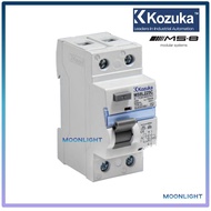Kozuka MS8 RCCB 2 Pole 25A / 40A / 63A (10mA, 30mA, 100mA, 300mA)
