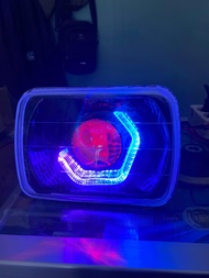 HEADLAMP BILED L300 LAMPU DEPAN BILED L300 Full RGB Running Aes Turbo Experience