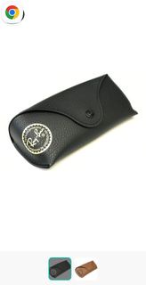 包順豐)全新 正版 rayban original case （黑 black / 啡 brown） ray ban 雷朋 太陽眼鏡