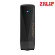 ZKLIP อะแดปเตอร์โมเด็ม USB Wifi เราเตอร์ซิมการ์ดเทอร์โบไร้สาย4G LTE 150Mbps กับเสาอากาศภายนอกคู่ได้ร