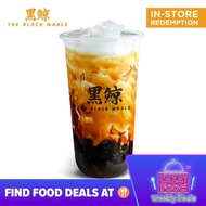 The Black Whale: Brown Sugar Milk (Medium) - Bubble Tea Boba Tea Voucher Brown Sugar Series  - Lazat