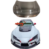 Good Quality Carbon Fiber Material VAS Style Air Intake Engine Hood For Supra J29 A90 A91