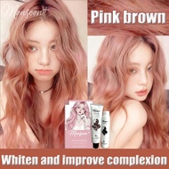 Monsoon+ Pink Brown Hair Dye dye hair colour warna Rambut Hair Colour dye rambut hair dye colour per