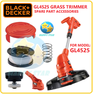 BLACK AND DECKER GL4525 GRASS TRIMMER SPARE PART ACCESSORIES STRING REFILL NYLON LINE COVER CAP SPRING STC1820EPCF BLACK DECKER TALI RUMPUNT GRASS TRIMMERS SPARE PART GL300 GL5530 GL4525 4525 GL 4525 STC1820 GL4525 LINE ACCESSORY ACCESSORIES