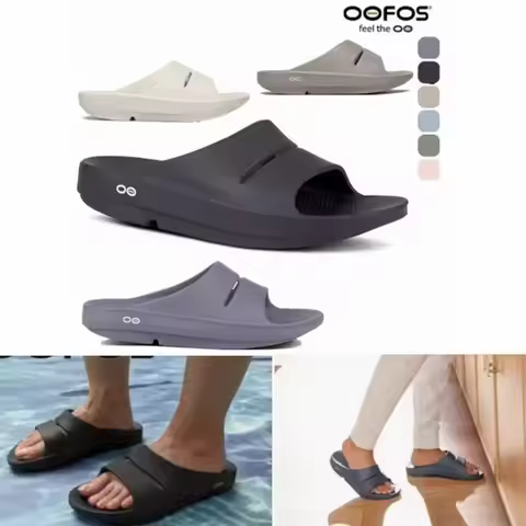 OOFOS NEW Sandals - Lightweight Recovery Shoes Slippers Men Women Soft Bottom Indoor Home Slides San