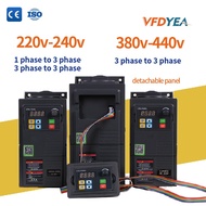 1 Phase 220V Input  3 Phase 380V/415v Output Inverter Variable Frequency Drive VFD 0.75KW to 5.5KW F