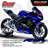 R15 Motorcycle Decal Sticker MONSTER Motif Fullbody Lis Variation NEWEST Motorcycle Vehicle