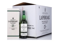 Laphroaig 25 Year Old Cask Strength 53.4 abv NV (6 Bottles 70cl)