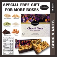 CHOCOTAINER Jimat Box - Diet Snacking Chocolate Bar - Halal Travel Friendly - No Added Sugar