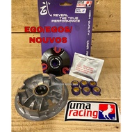 PULLEY DEPAN UMA RACING 16X13MM EGO / EGO-S / NOUVO-S / NOUVO LC RACING PULLEY FRONT COMPLETE SET  R