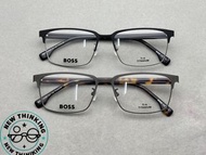 正品HUGO BOSS眼鏡可配近視鏡片變色鏡片蔡司hoya Essilor Lenses 1476 56-18-145總寬145框高39