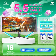 TITAN ARMY P40UG 40” IPS Ultrawide WQHD 2K 144Hz 1ms HDR Type-C Gaming Monitor with Speaker