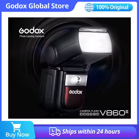 Godox V860III V860 III Speedlite Camera Flash E-TTL HSS Flash Light for Canon Sony Nikon Fuji Olympu