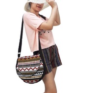 Handmade bag Woven Cotton Bag Women bag Shoulder bag Crossbody Bag Colorful