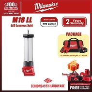 MILWAUKEE M18 LED Lantern Light M18 LL-0 Flashlight M18LL M18 LL Lampu 700 lumens