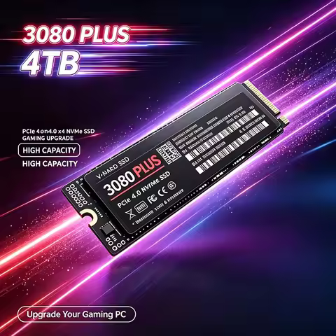 3080 PLUS M.2 2280 NVMe PCIe 4.0 SSD Upto Internal Solid State Drive 500GB‑4TB For Laptop Desktop Ga