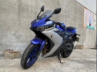 YAMAHA YZF-R3 二手檔車中古車配合全額.超額.學生貸款強力過件白牌黃牌紅牌仿賽街車大型重機滿18即可辦理