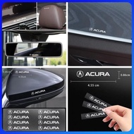 Acura Logo Badge Emblem Sticker For Integra TLX ILX RL NSX ZDX MDX RDX TSX