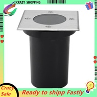 GU10 Outdoor Ground Spot Landscape Square Lamp Housing, Floor Lamp for GU10 Bulb