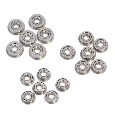 6Pcs/set 6mm/7mm/8mm Bearing Steel Gear Shim For Airsoft Gel Blaster BD556 M4 M16 JinMing9 Ver2/3 G3