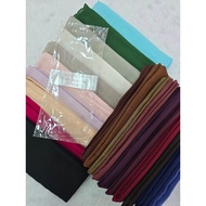BAWAL JAPANESE VOILE COTTON PLAIN,BAWAL PREMIUM BABY SEAM PLAIN,BIDANG 45 INCHES, tudung bawal bawal
