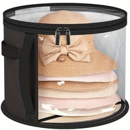 Hat Storage Bucket Hat Storage Handy Tool Beach Hat Storage Bag Stackable Round Hat Brim Storage Bag