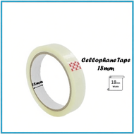 OPP Stationery Tape Cellophane Tape Selofan Tape Adhesive Packaging Tape 24mm 18mm Pita Pelekat