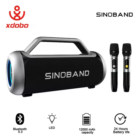 XDOBO Storm1988II Bluetooth Speaker RGB Light 120W Surround Sound Support Karaoke TWS Outdoor Subwoo