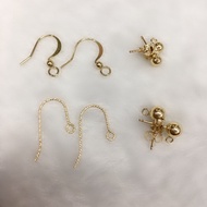 Us10/14K gold Earring accessories(Pair)