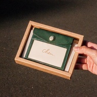 【QueeniQue】真皮識別證套/證件套/卡夾(三色)