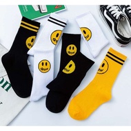 korean drew socks iconic socks drew house smiley face socks