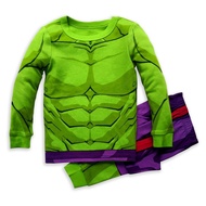 Hulk Costume PJ PALS Long Sleeve Pajamas for Boys Size 5 &amp; 8 From Disneystore Usa