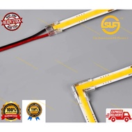 SLF-LIGHTING 2pin L shaped connector COB Led light strip connector transparent cover Single solderle