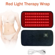 60 LEDs Red＆Infrared Light Therapy Belt 850nm 660nm Back Pain Relief Burn Fat Wrap Slimming Machine 