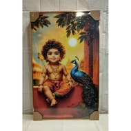 Baby Murugan Wall Frame - 50 x 80cm